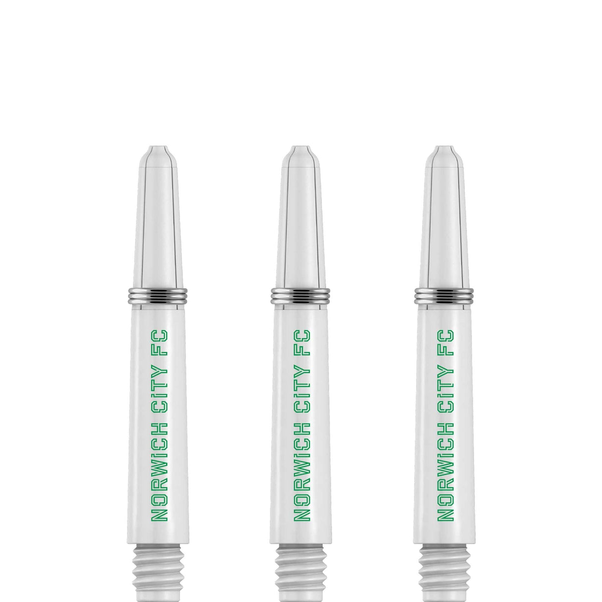 Norwich City FC - Official Licensed - The Canaries - Dart Shafts - Dart Stems with Springs Short