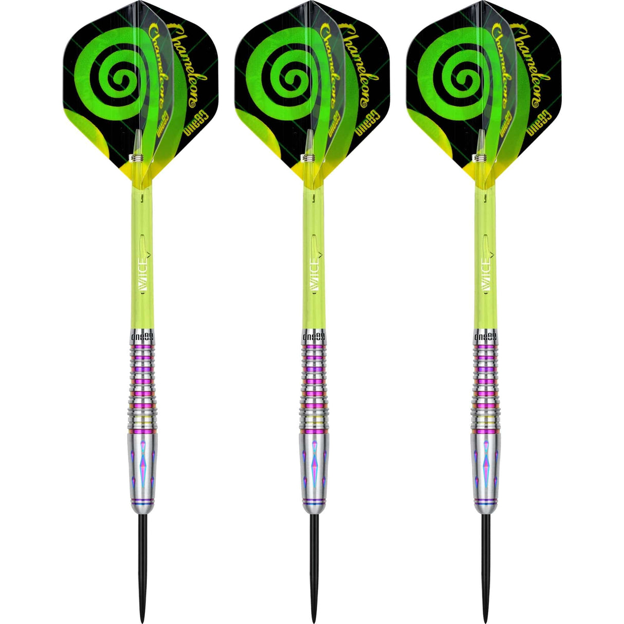 One80 Chameleon Darts - Stahlspitze - Topaz
