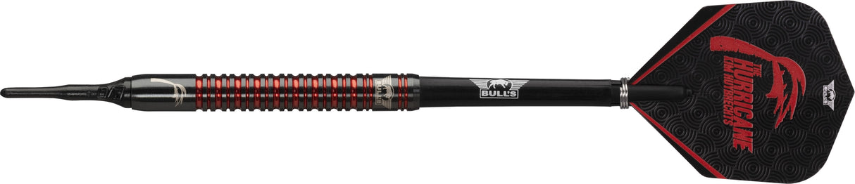 *Bulls Kim Huybrechts Darts - Soft Tip - Black - The Hurricane