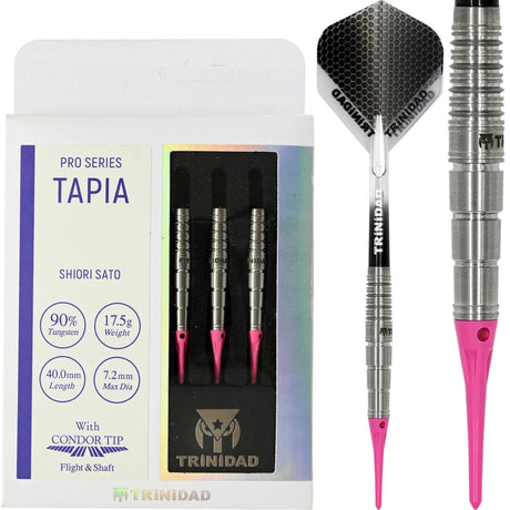 *Trinidad Pro - Soft Tip Darts - Shiori Sato - Tapia - 19g-D9580 19g