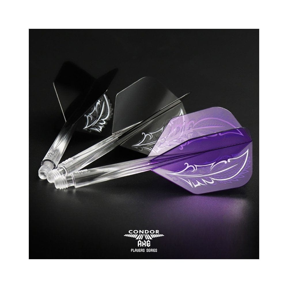 *Condor AXE Dart Flights - Small - Feather - Gradient - Mixed