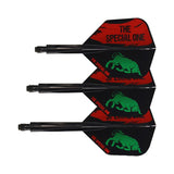 Condor AXE Dart Flights - Jose De Sousa - Small - The Special One 2 - Black
