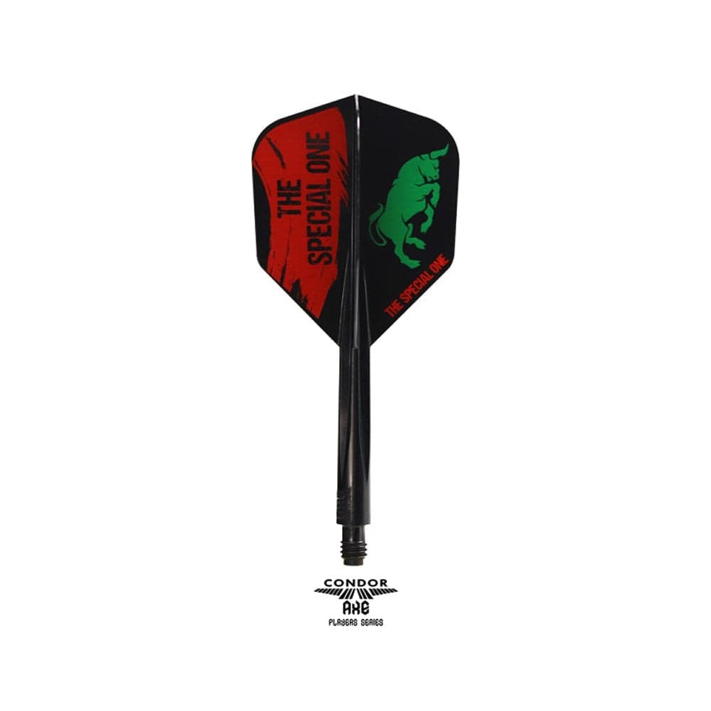 Condor AXE Dart Flights - Jose De Sousa - Small - The Special One 2 - Black