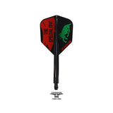 Condor AXE Dart Flights - Jose De Sousa - Small - The Special One 2 - Black