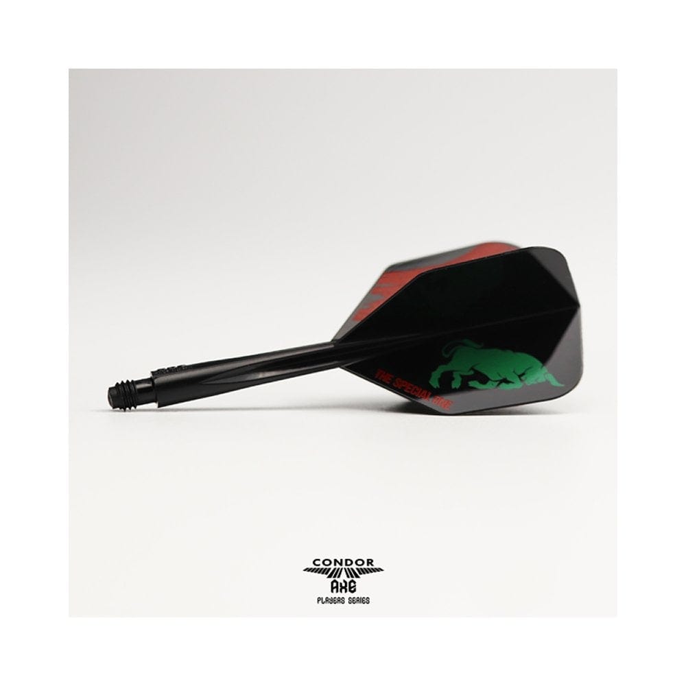 Condor AXE Dart Flights - Jose De Sousa - Small - The Special One 2 - Black