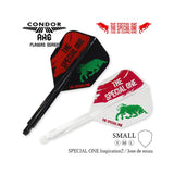 Condor AXE Dart Flights - Jose De Sousa - Small - The Special One 2 - Black