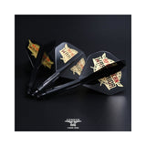 *Condor AXE Dart Flights - Devon Petersen - Standard - African Warrior - Inspiration 2 - Black