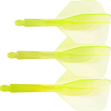 Condor AXE NEON Dart Flights - Small - Yellow