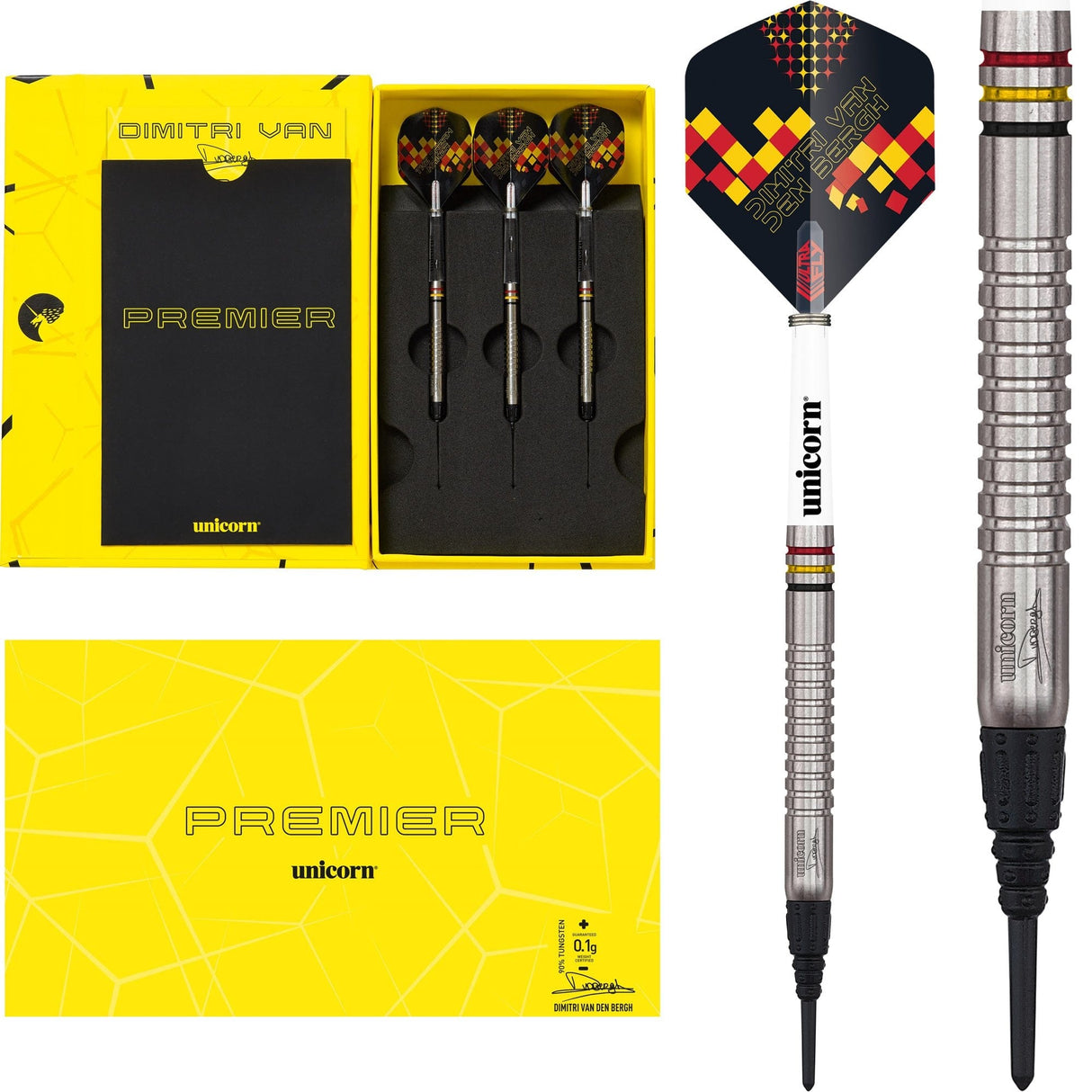*Dimitri van den Bergh Darts – Unicorn Soft Tip – The Dreammaker – Maestro Premier
