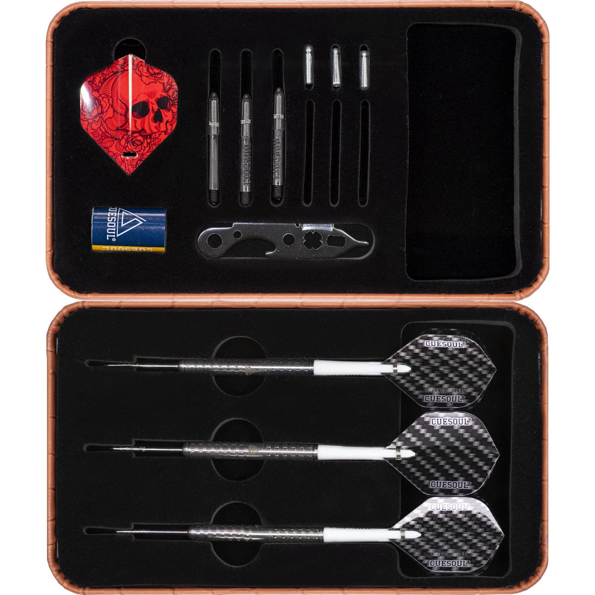 *Cuesoul - Steel Tip Tungsten Darts - Swift - Silver