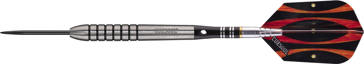 *Cuesoul - Steel Tip Tungsten Darts - Traditionell - Ringed - 19g