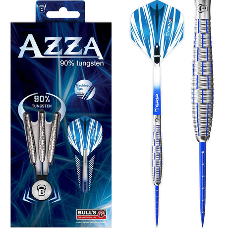 BULL'S Azza Darts - Steel Tip - Blue 24g