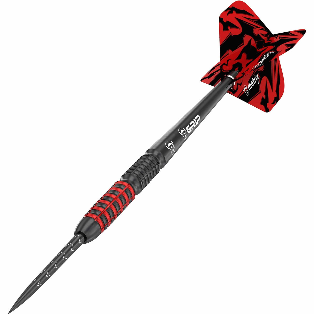 BULL'S Magma Darts - Steel Tip - Black and Red