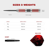 Designa Vampires V2 Darts - Steel Tip - M2