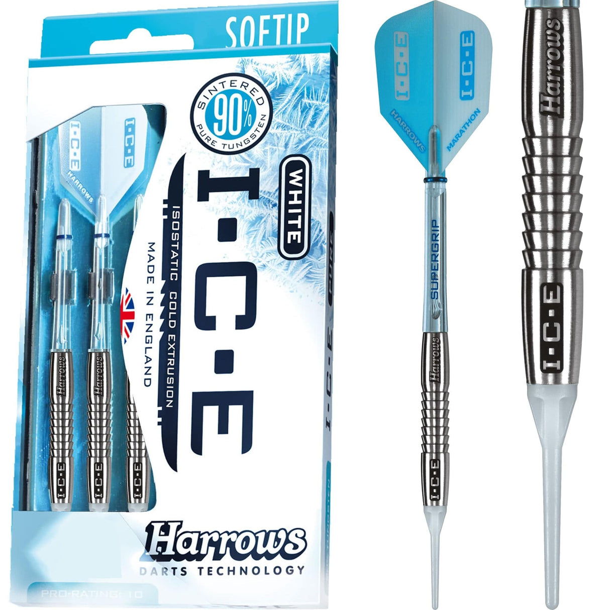 *Harrows ICE Darts – Soft Tip Tungsten – ICE – Arktis