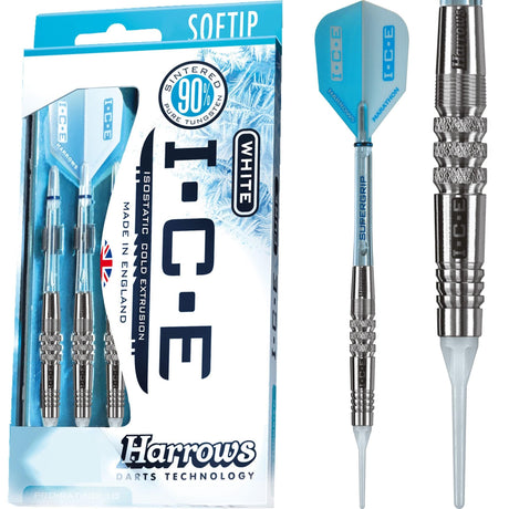 *Harrows I.C.E. Darts - Soft Tip Tungsten - ICE - Blizzard