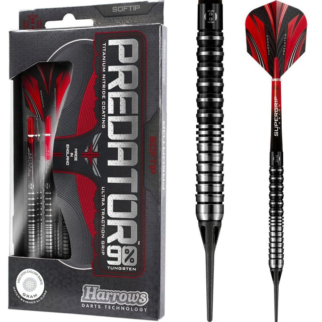 *Harrows Predator Darts - Soft Tip Tungsten 18g