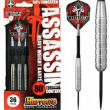 Harrows Assassin Darts - Steel Tip - Heavy - Ringed - 36g 36g