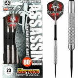 Harrows Assassin Darts - Steel Tip - Std - Knurled - 23g 23g