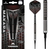 *Mission Makara Darts - Soft Tip - M1 - Graphite PVD Black 19g