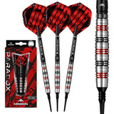 *Mission Paradox Darts - Soft Tip - Curved - M2 - Electro Black & Red