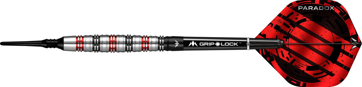 *Mission Paradox Darts - Soft Tip - Curved - M2 - Electro Black & Red