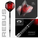 *Mission Rebus Darts - Soft Tip - M1 - Rear Ring Grip