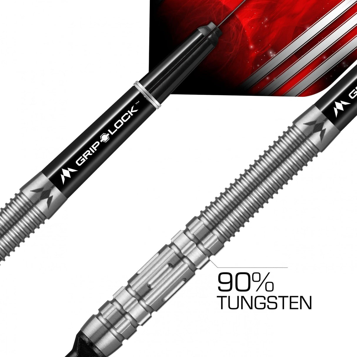 *Mission Rebus Darts - Soft Tip - M1 - Rear Ring Grip
