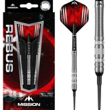 *Mission Rebus Darts - Soft Tip - M1 - Rear Ring Grip 18g