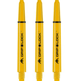 Mission GripLock Shafts - Dart Stems - Yellow Medium