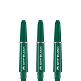 Mission GripLock Shafts - Dart Stems - Green