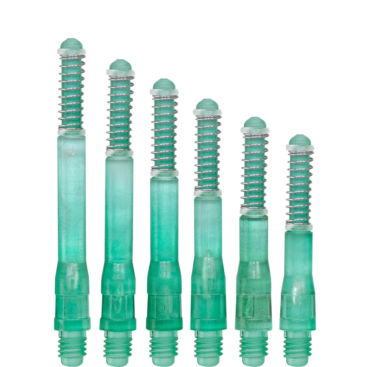 *Cuesoul - Dart Shafts - Tero Flight System - AK7 - Gradient - Standard - Set of 4 - Green