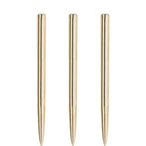 Unicorn Spare Dart Points - Steel Tip - Plain - Gold