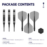 Caliburn Players Darts - Welche Spitze - 90% Tungsten - Obsidian: Barry Wong