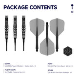 Caliburn Players Darts - Welche Spitze - 90% Tungsten - Obsidian: Naikun