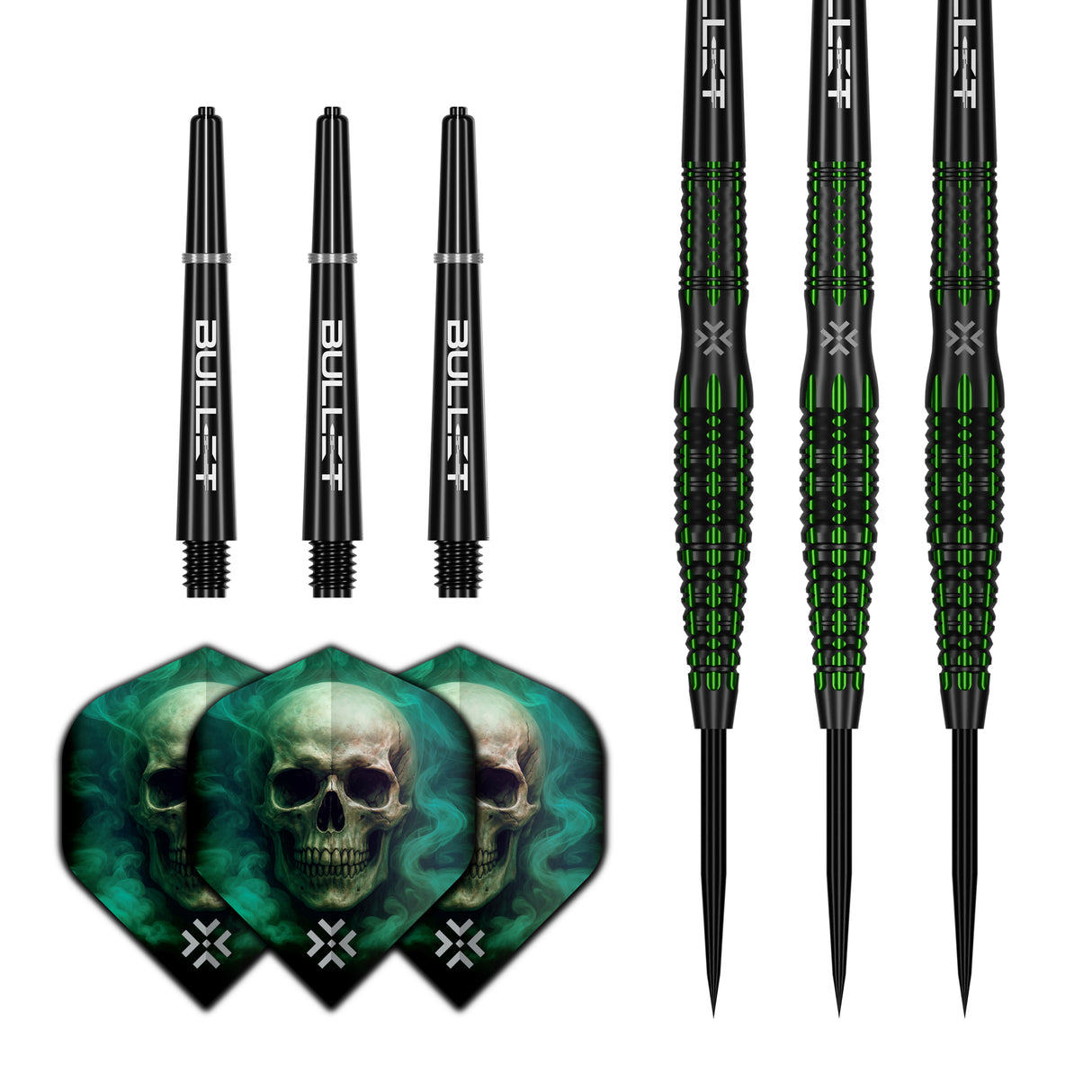 Bullet Poison Darts - Stahlspitze - 90% Tungsten