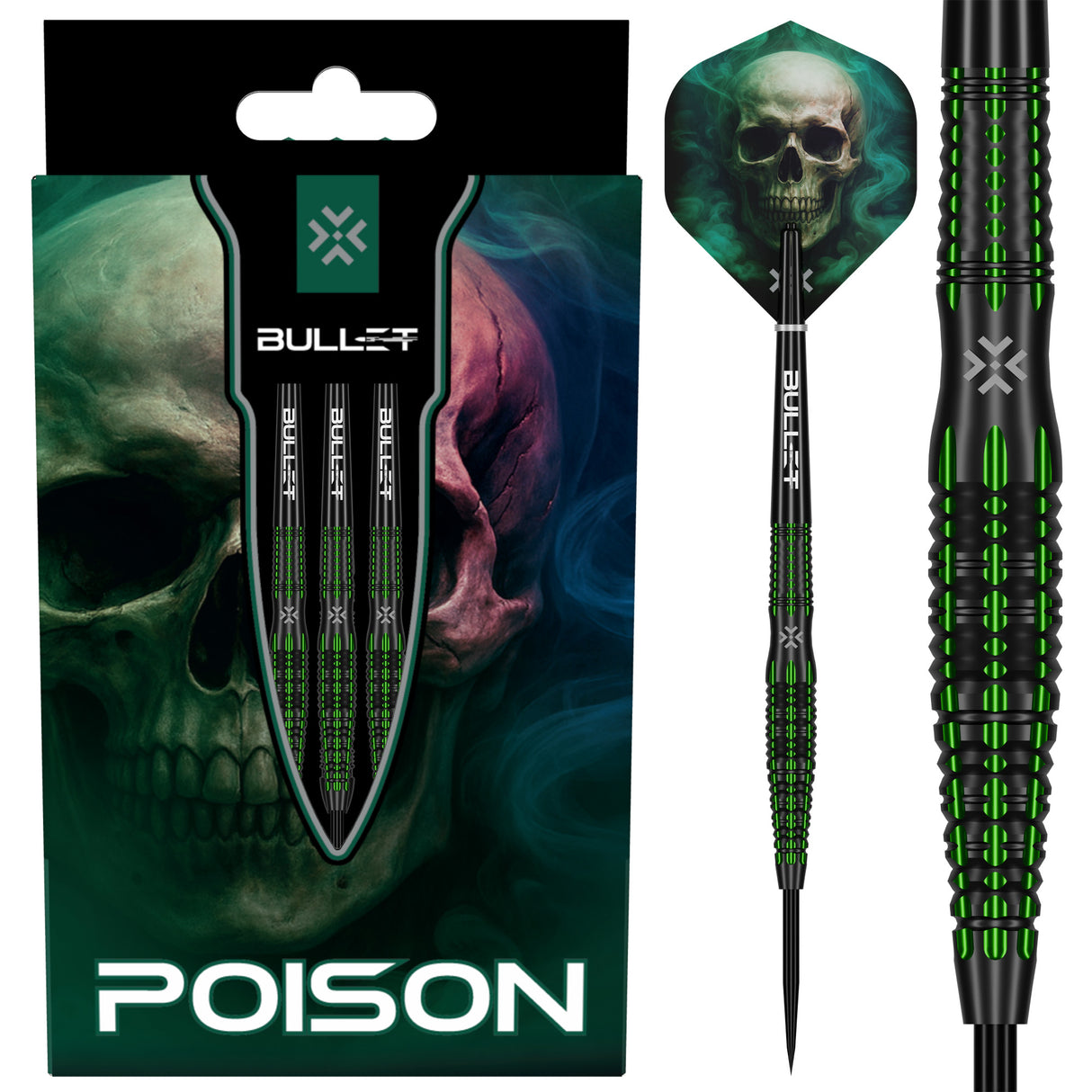 Bullet Poison Darts - Stahlspitze - 90% Tungsten