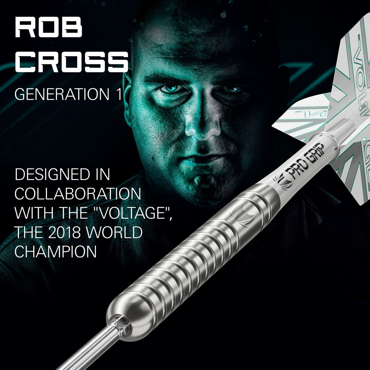 Target Rob Cross Darts - Stahlspitze - 90% Tungsten - G1