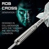 Target Rob Cross Darts - Stahlspitze - 90% Tungsten - G1