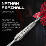 Target Nathan Aspinall Darts - Stahlspitze - 90% Tungsten - G1