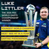 Target Luke Littler Darts - Stahlspitze - Messing