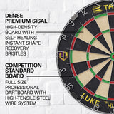 Target Luke Littler Dartboard Set - Dartboard + 6 Darts
