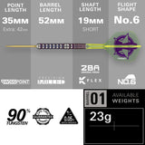 Target Luke Littler Darts - Stahlspitze - 90% Tungsten - Weltmeister
