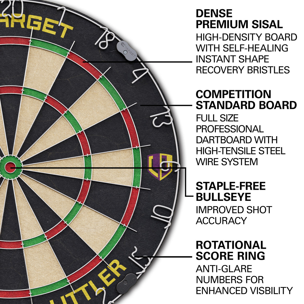 Target Dartboard & Schrank Set - Luke Littler