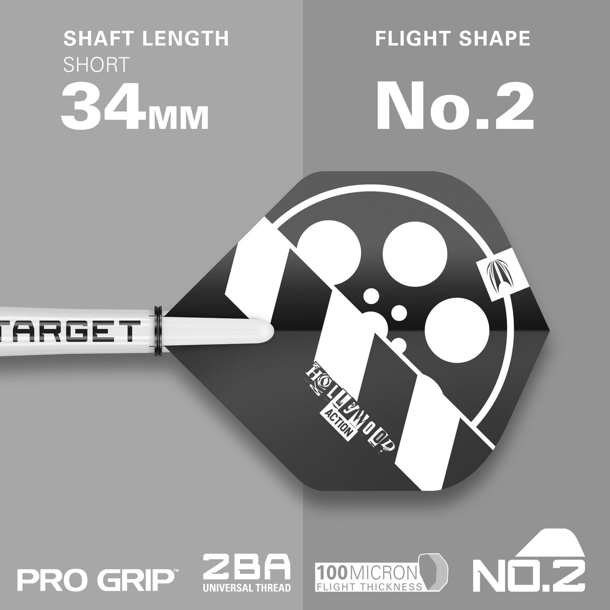 Target Chris Dobey Darts - Welche Spitze - 90% Tungsten - Hollywood Action