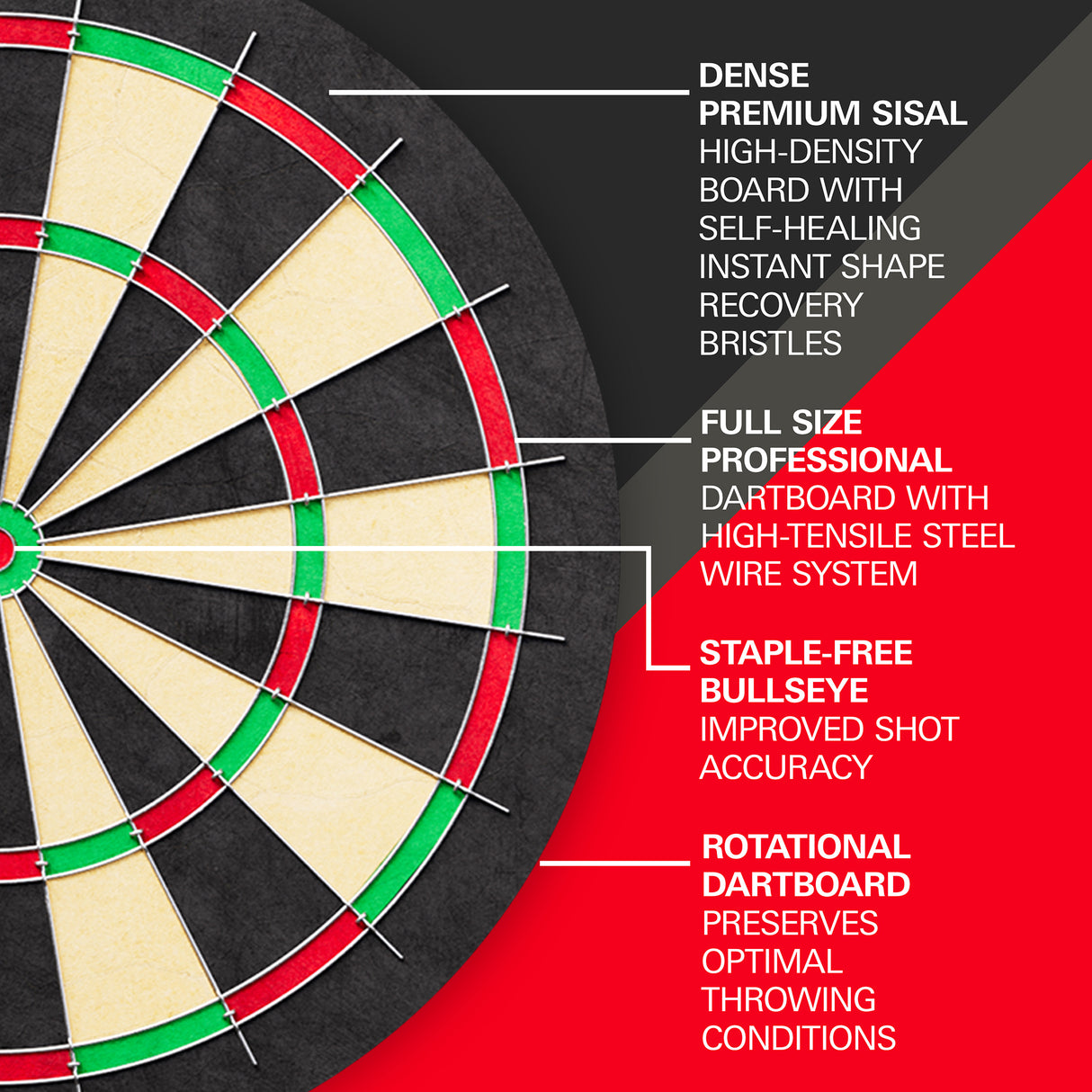 Target Summit Set - Dartboard & Schrank