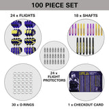 Target Luke Littler Darts - 100-teiliges Zubehörset