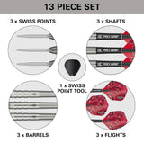 Target Nathan Aspinall Darts - Stahlspitze - 90% Tungsten - G1