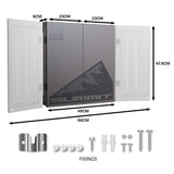 Target Summit Set - Dartboard & Schrank