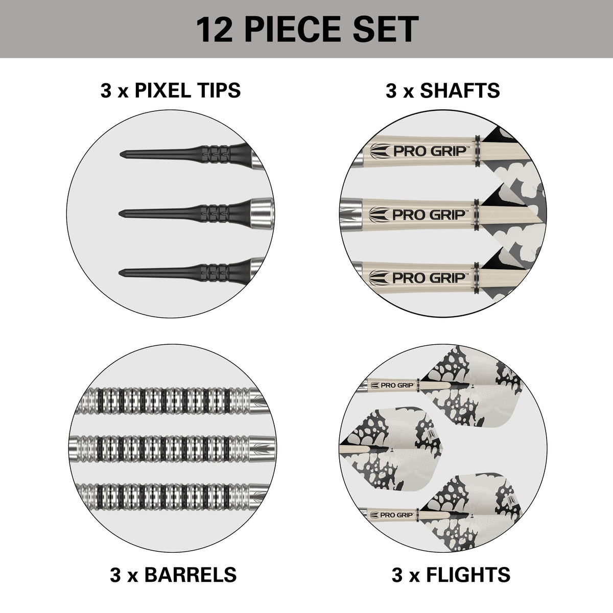 Target Exo Darts - Welche Spitze - 90% Tungsten - 10